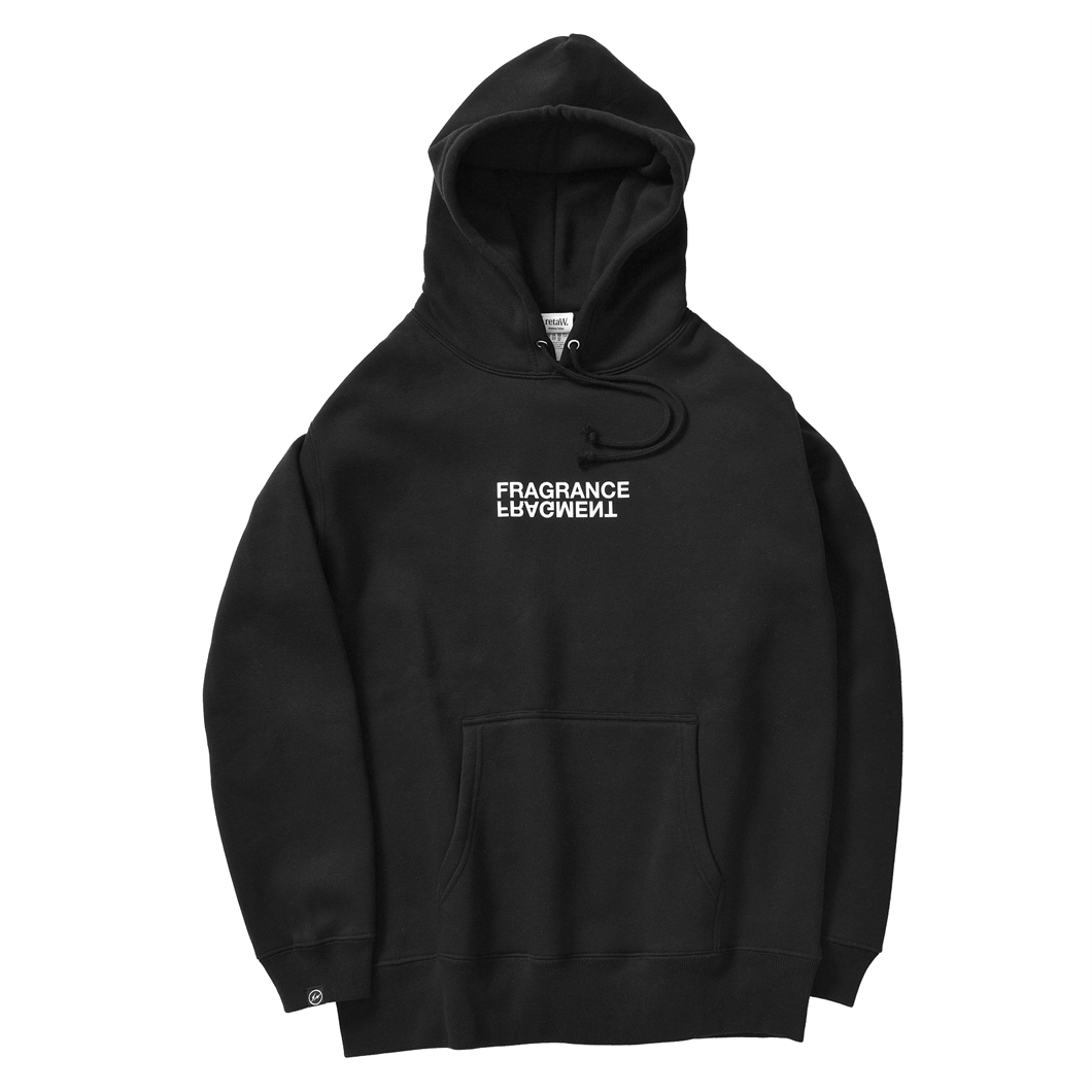 Hoodie BLACK / wateR logo | retaW web store for overseas